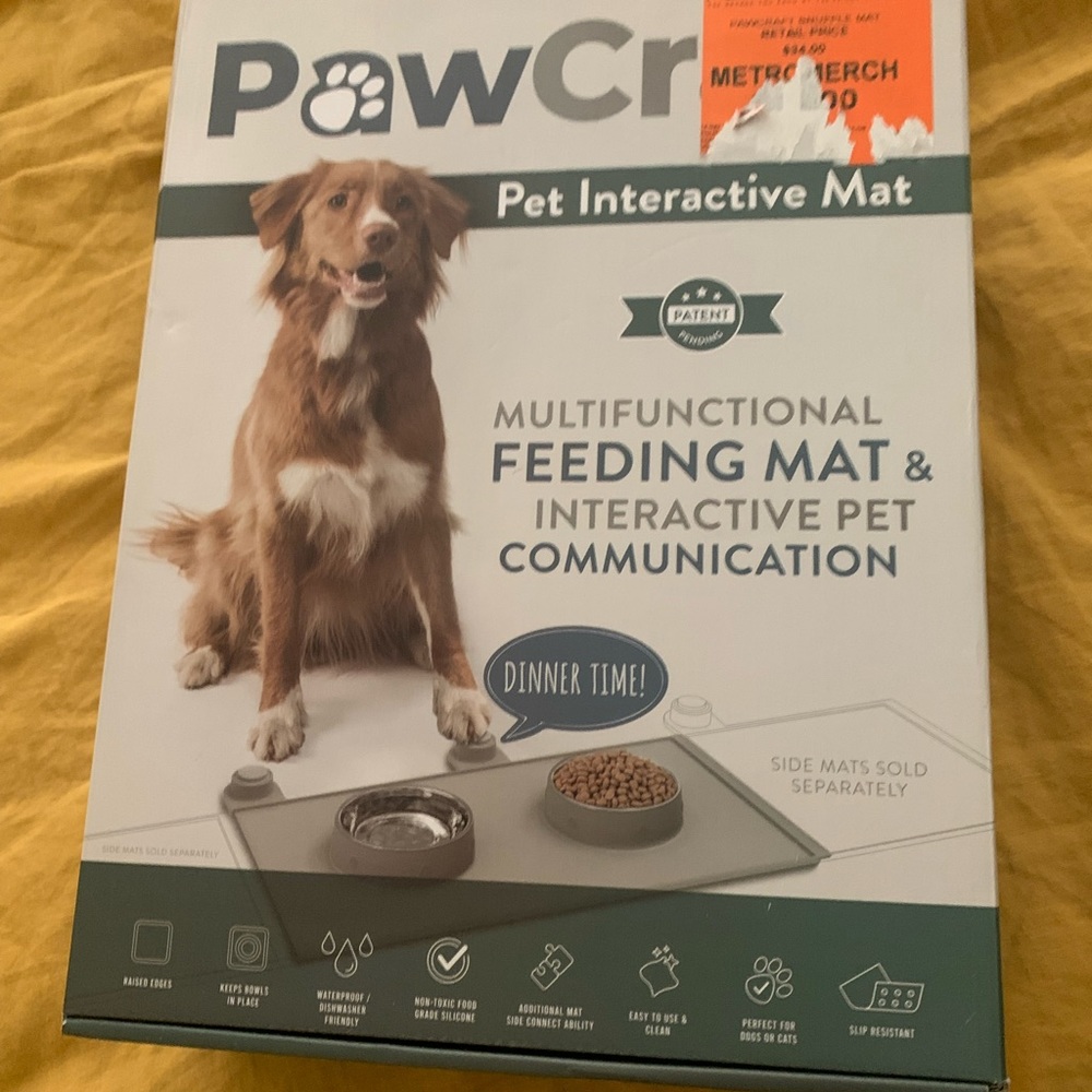 Paw craft feeding mat
